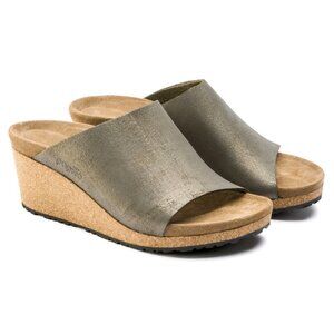 Birkenstock Women's Papillio Namica - Washed Metallic Stone Gold